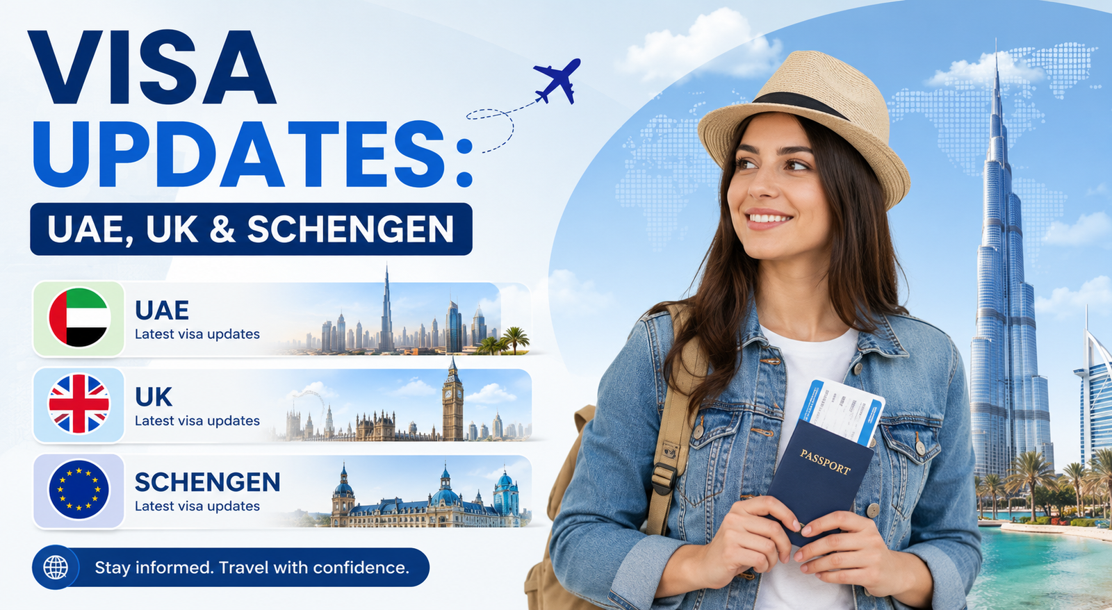 Visa Updates: UAE, UK & Schengen